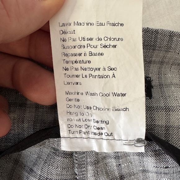 Lisette L Montreal Women's Pull-On Plaid Dress Pants Gray Size 4 Preppy Ankle - Picture 8 of 13